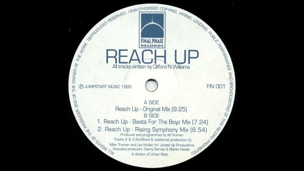 Clifford N Williams- Reach Up (original mix)