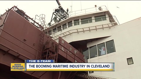 The booming maritime industry in Cleveland