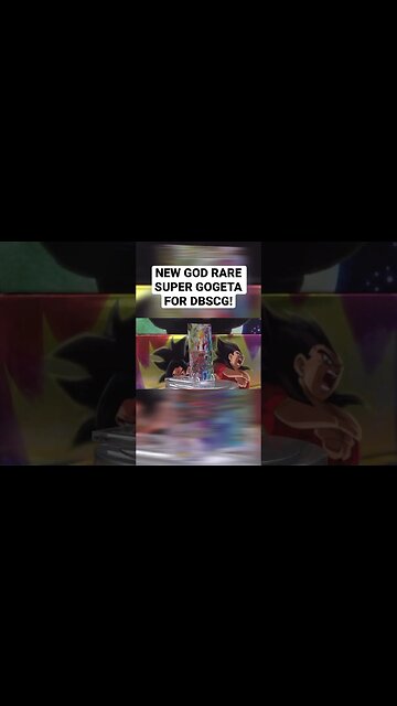 NEW God Rare Super Gogeta For DBSCG! #shorts