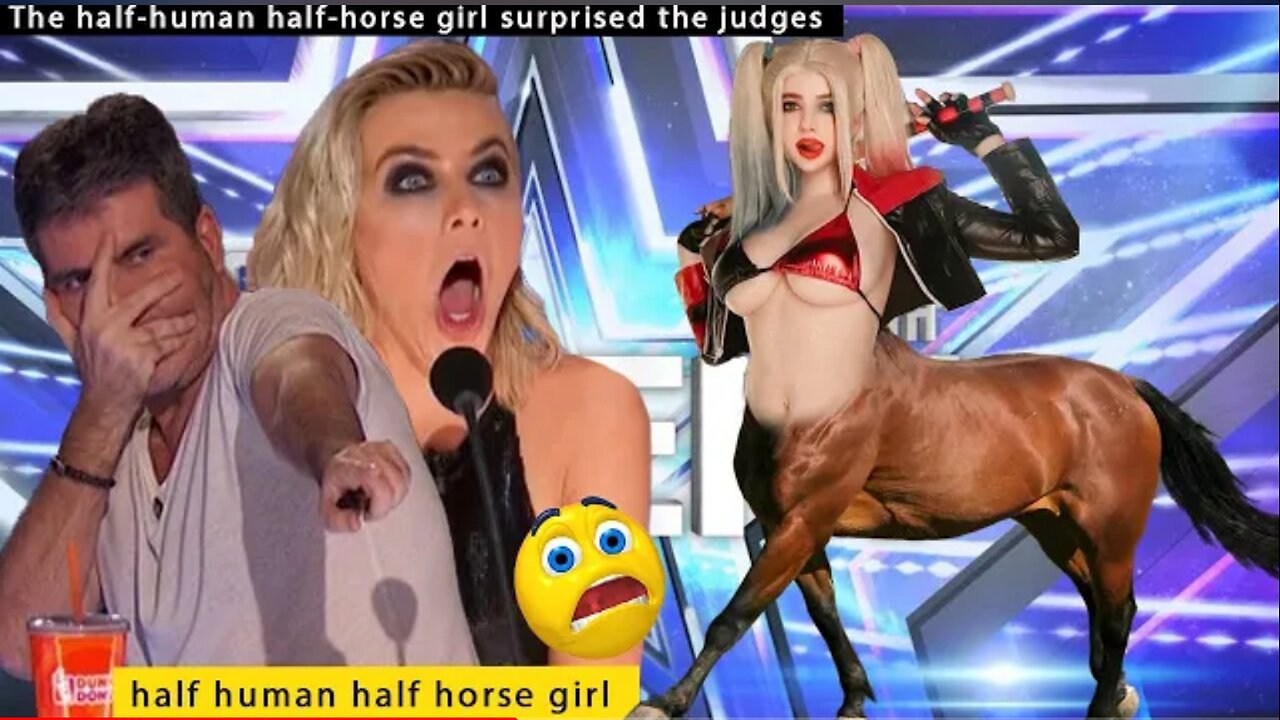 Sacred Riana Magician Fan Made SCARES The Judges with Half Man Half Horse, Britain's Got Talent