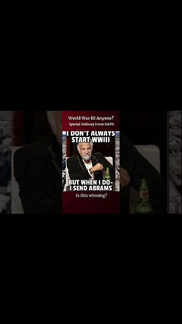 Military Aid arrives in Europe. World War III Anyone?