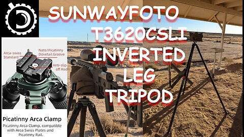 SunwayFoto T3620 Inverted Leg Tripod