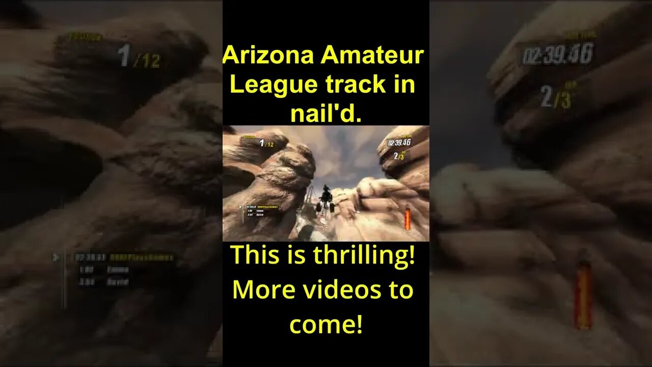 Arizona Amateur League track in nail'd