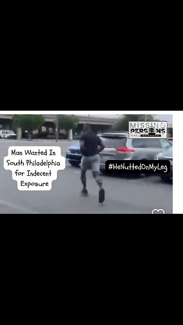 Police in South Philadelphia are looking for a suspect for indecent exposure