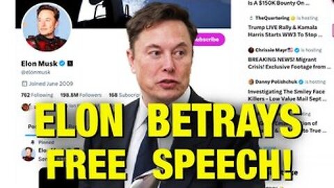 Elon Musk CAVES To Brazilian Censors!