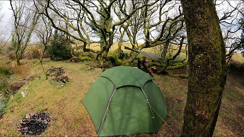 tidying the inside of the tent. 25th March 2023