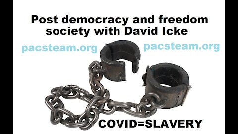 Post democracy and freedom society with David Icke