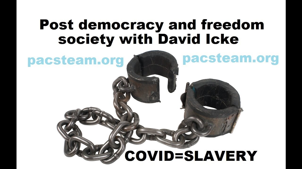 Post democracy and freedom society with David Icke