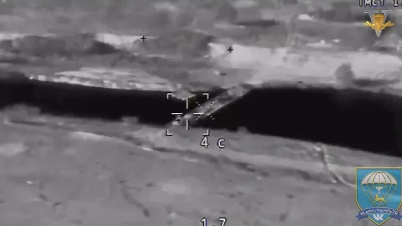 Destruction of the AFU tank by a Russian helicopter