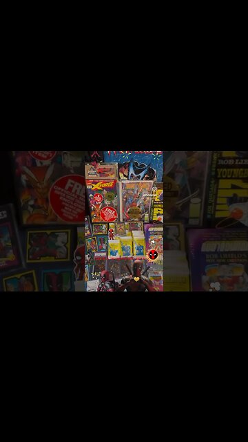 Tribute to the Creator Rob Liefeld 🤩 #deadpool #marvel #collectibles #tradingcards #comics #shorts