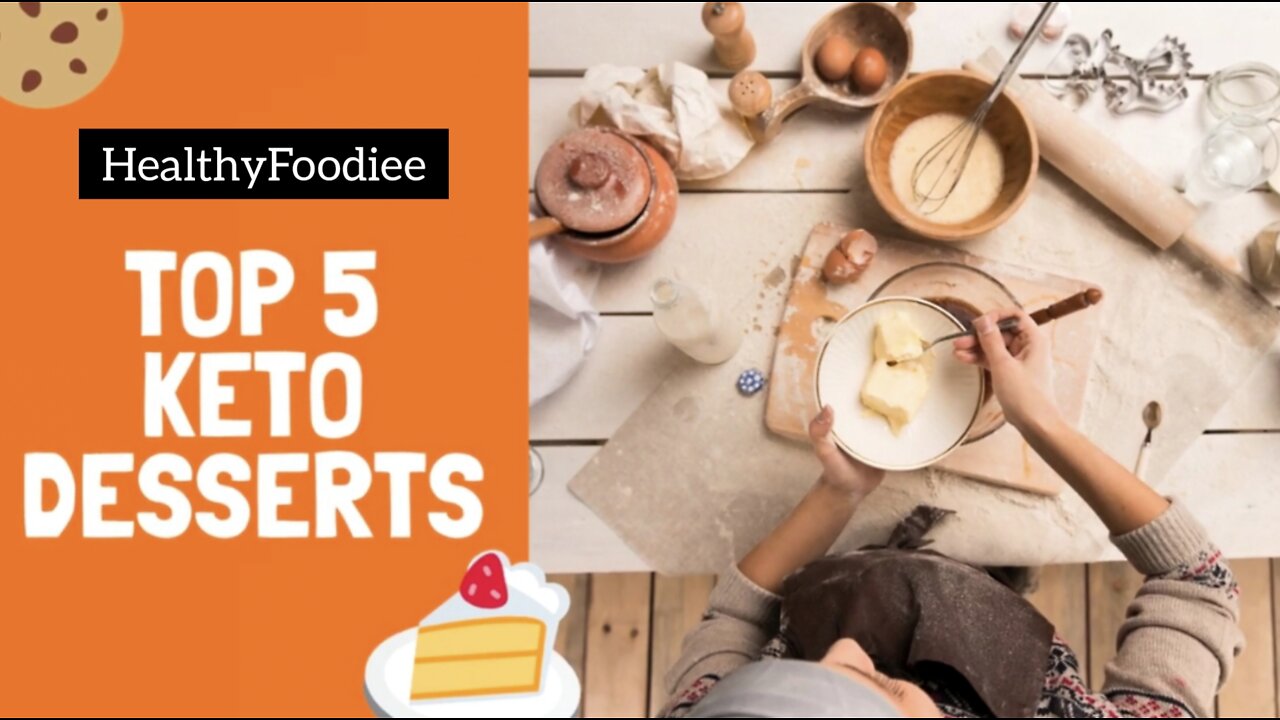 Top 5 keto dessert recipes |Quick,easy & delicious