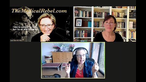 Dr Lee Merritt with Dr. Rema Laibow 8-26-2024