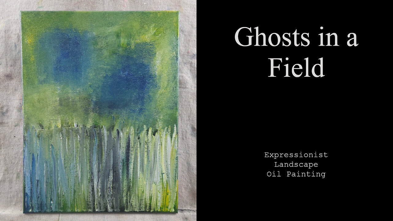 Award Winning artist sees “Ghosts in a Field”