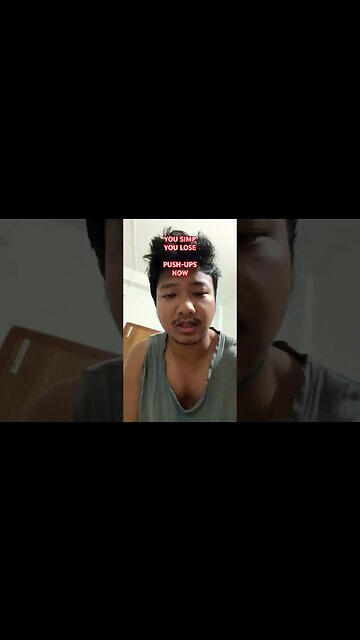YOU SIMP YOU LOSE PUSH-UPS NOW #youtube #fatloss #weightlossworkout #shorts