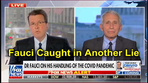 Fauci Caught in Another Lie About Shutting Down America