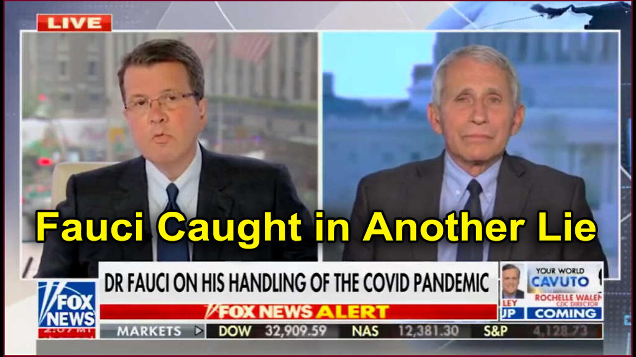 Fauci Caught in Another Lie About Shutting Down America