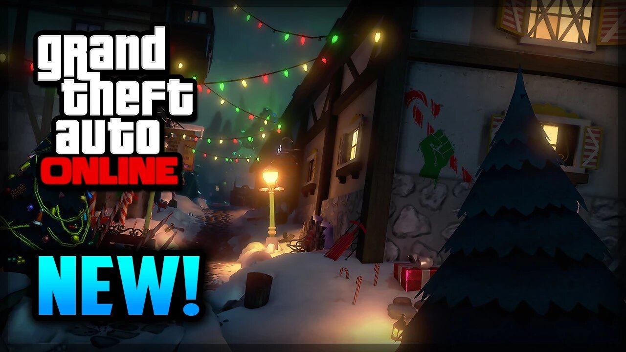 GTA 5 Online - Christmas DLC Snow, Masks, Clothes Thoughts! (GTA V)
