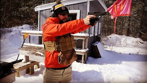 Intro to today’s video, Taurus TX-22 Competition vs the Glock 44.