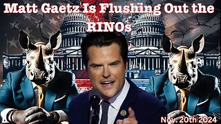 Matt Gaetz Is Flushing Out the RINOs