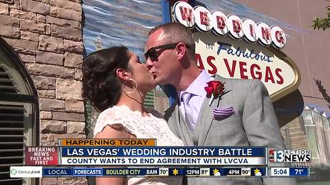 Las Vegas wedding industry battle