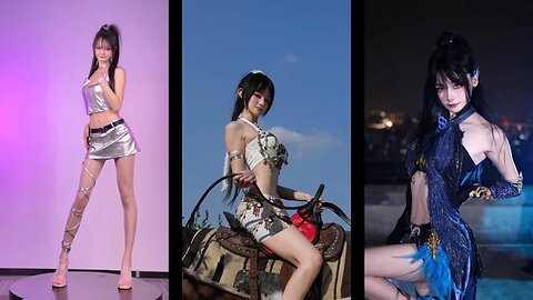 beauties in ancient costumes