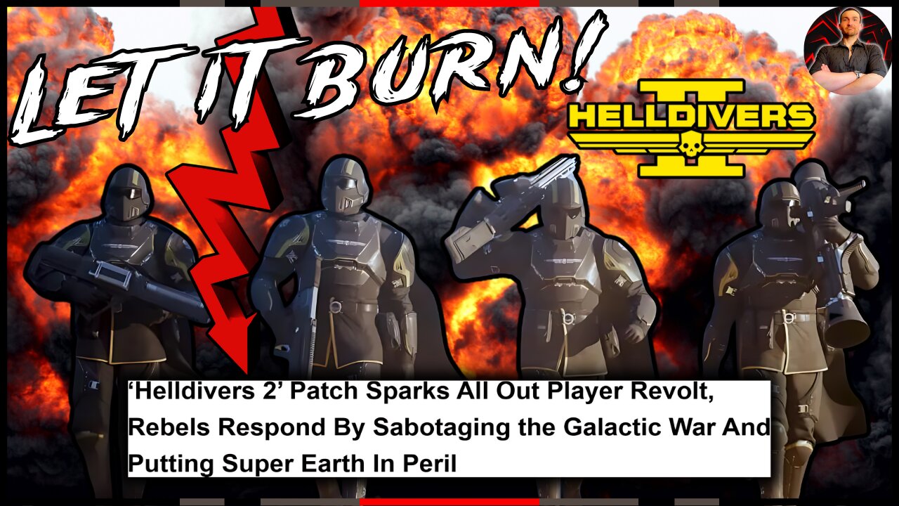 HELLDIVERS 2 Players REVOLT! Super Earth BURNS as Gamers Protest!