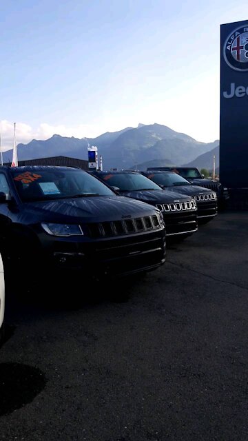 Luxury cars in Switzerland jeep
