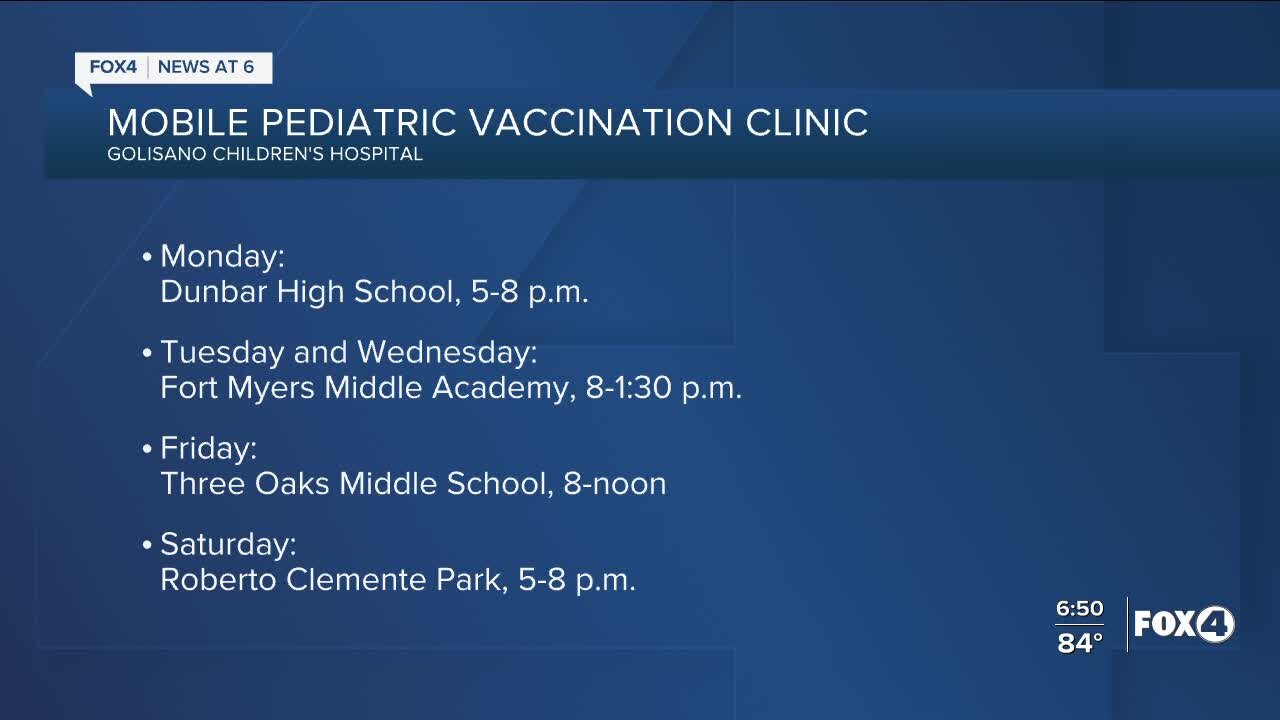 Golisano Children's Hospital Mobile Vaccination Clinic