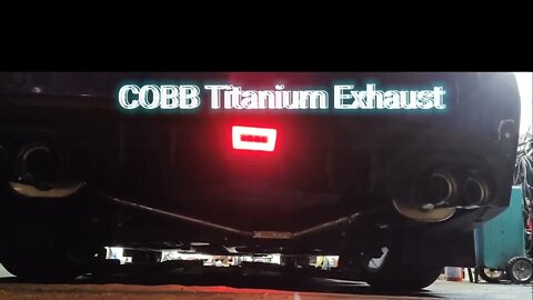 #COBB #Titanium #Exhaust !!!