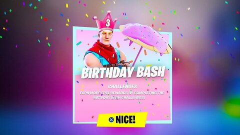 *NEW* Fortnite Birthday Event! (Free Rewards)