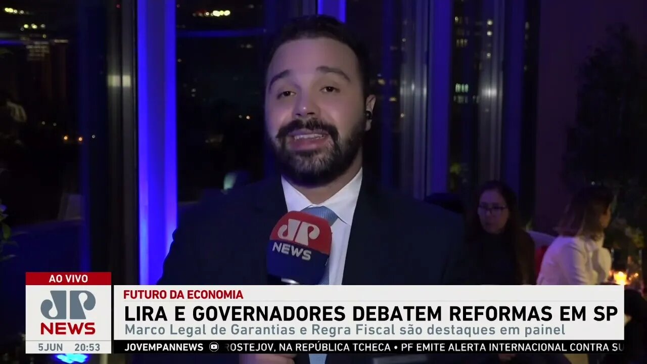 Arthur Lira e governadores discutem reformas em debate realizado em São Paulo