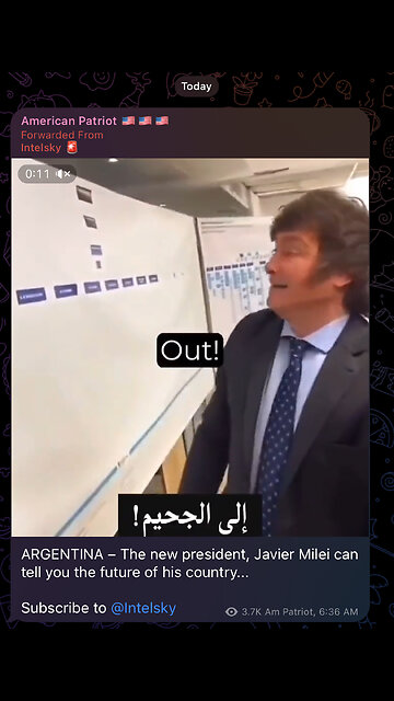 ARGENTINA – The new president, Javier Milei can tell you the future of his country...