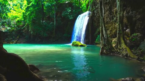 Waterfall pleasent sound ❤️❤️