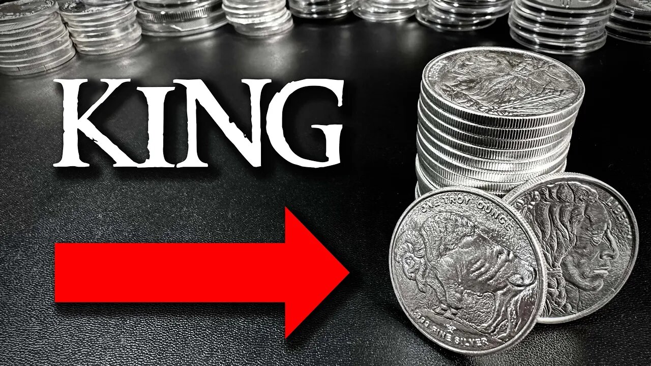 Why SILVER ROUNDS are the best silver for stacking