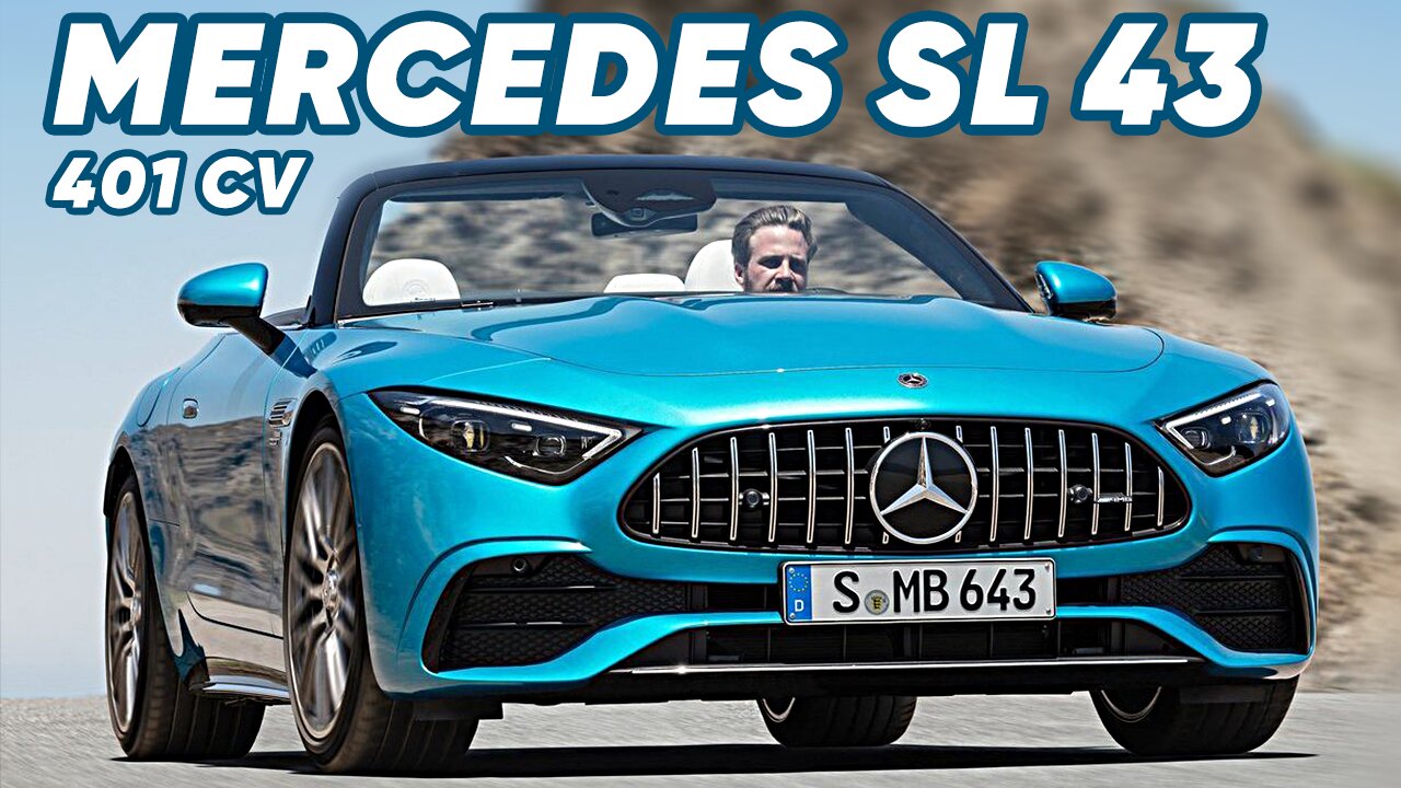 Turbo ELÉTRICO! Novo Mercedes-AMG SL 43 | Auto Telling #3