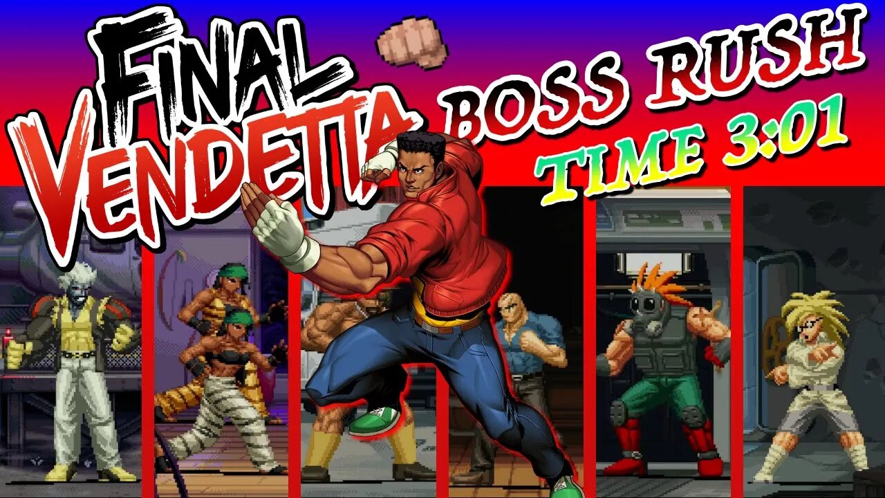 Final Vendetta | Boss Rush - Easy [Time: 3:01] Duke (Nintendo Switch) 🕹️🎮