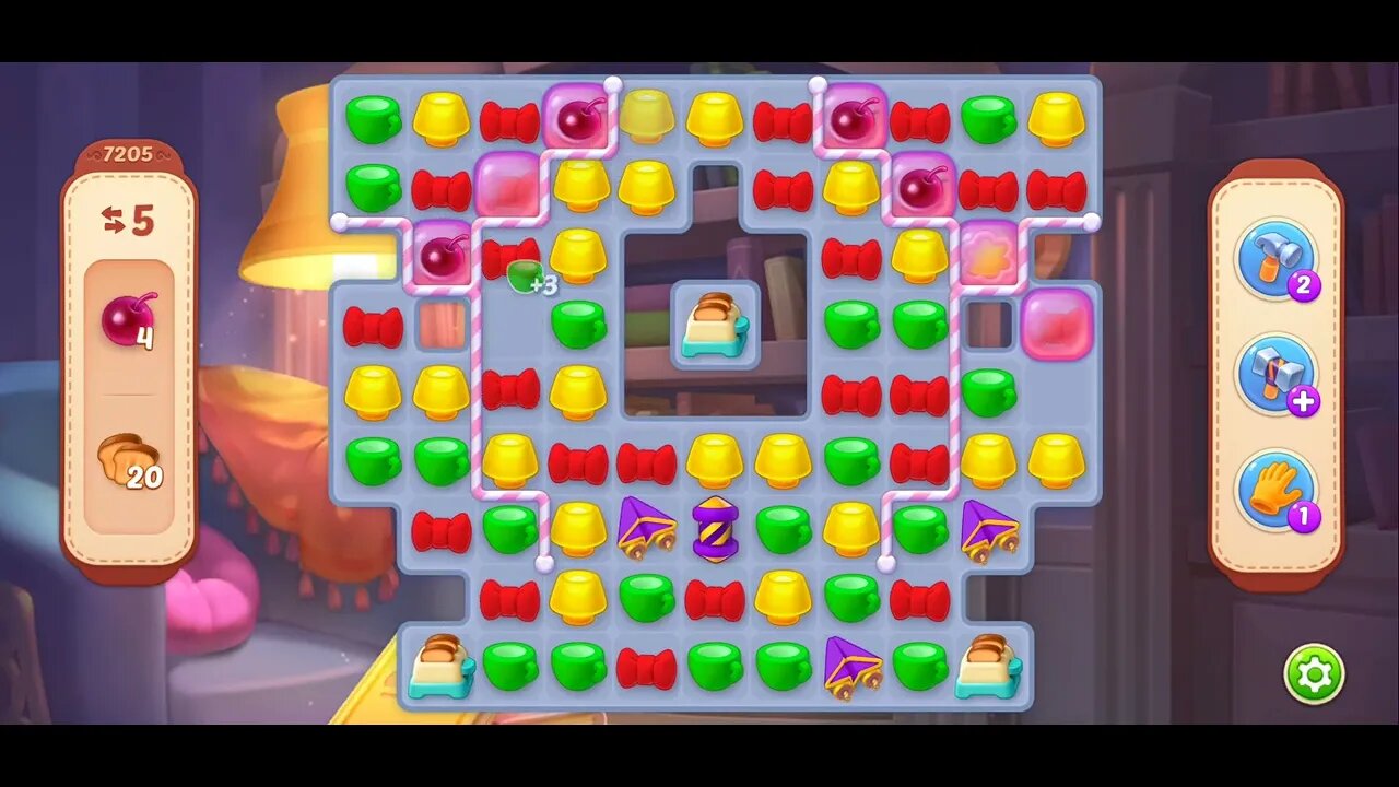 Playrix Homescapes Gameplay Walkthrough Level 7205