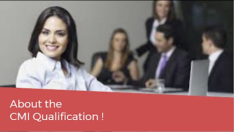 About the CMI Qualification