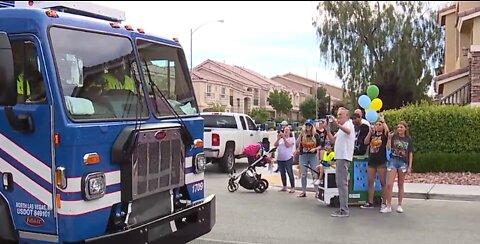 Republic Services help boy celebrate birthday