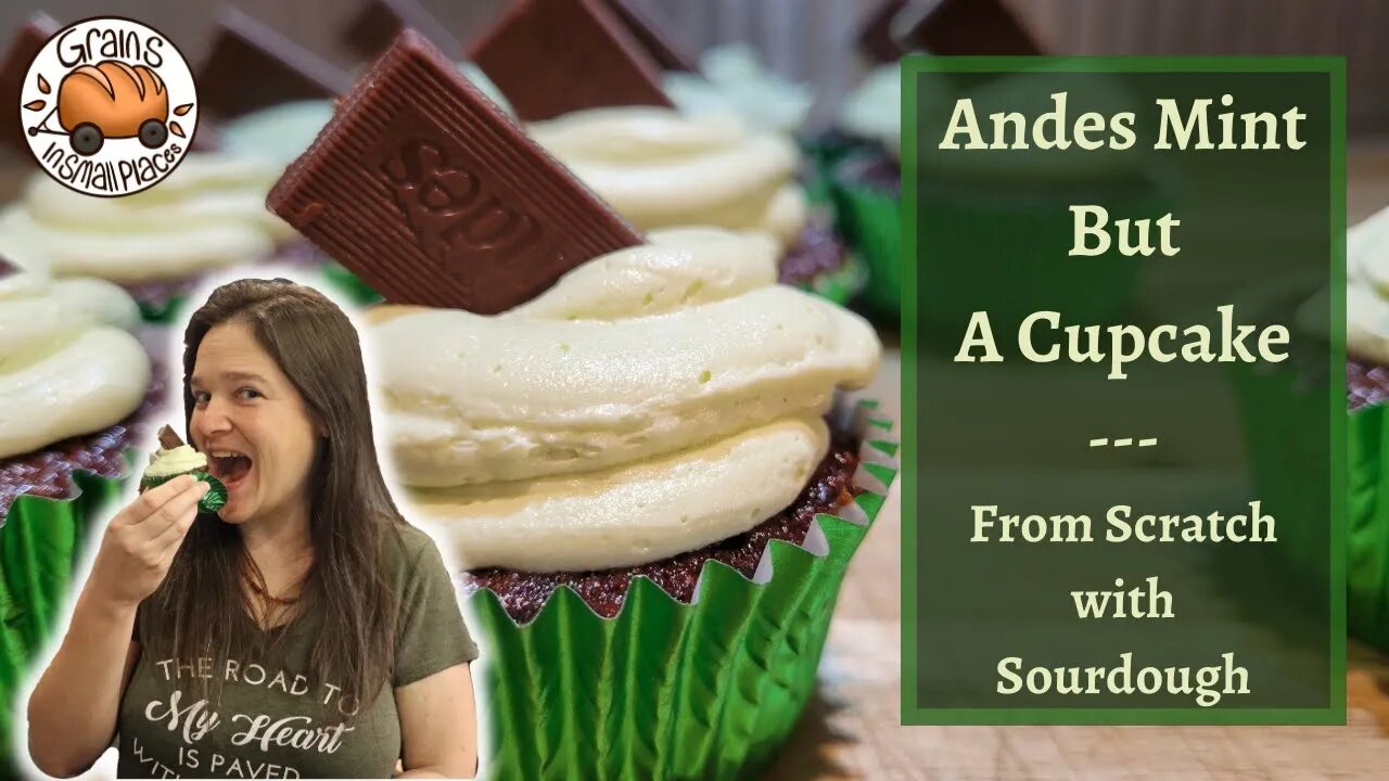 Andes Mint Chocolate Cupcakes Recipe - You HAVE To Try This Cupcake!