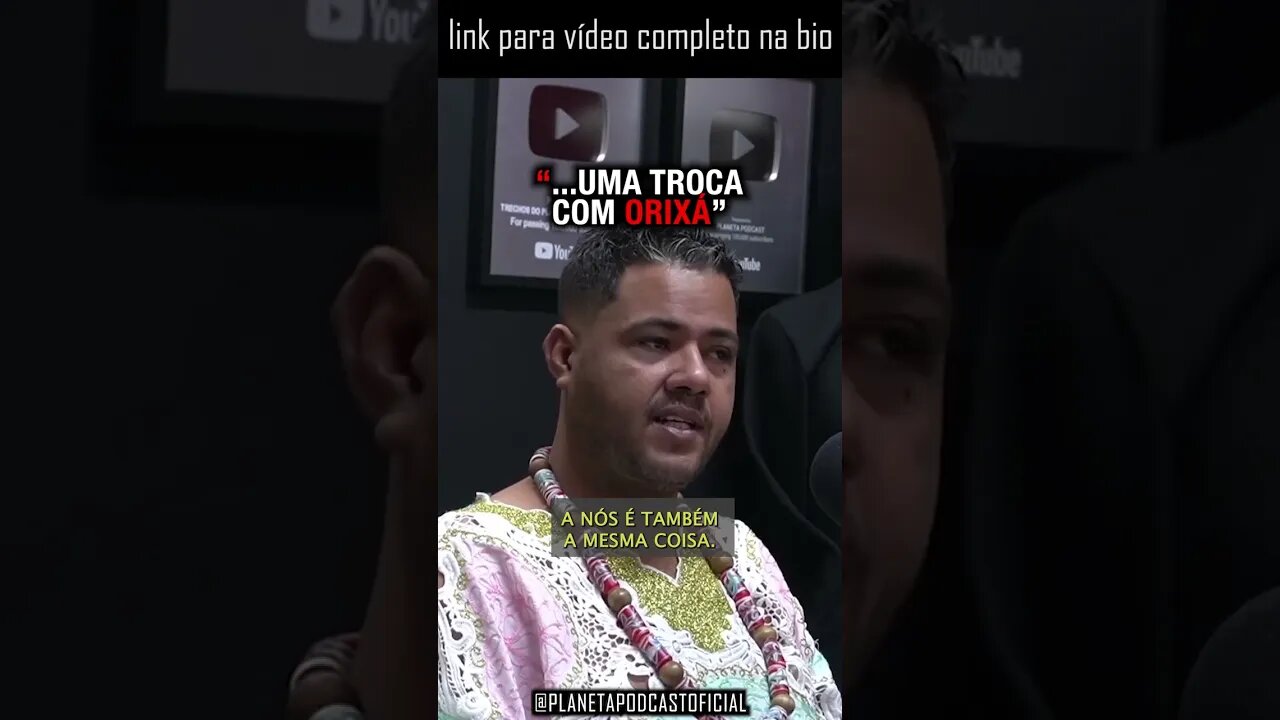 O S4CR1FÍCI0 DE ANIMAIS NO CANDOMBLÉ com Pai Lucas | Planeta Podcast (Sobrenatural)