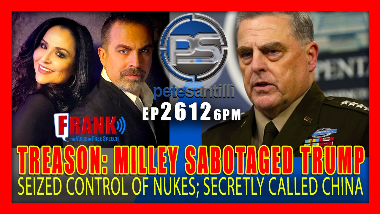 EP 2612-6PM TREASON: Book Reveals Gen Milley Sabotaged Trump, Secretly Called China