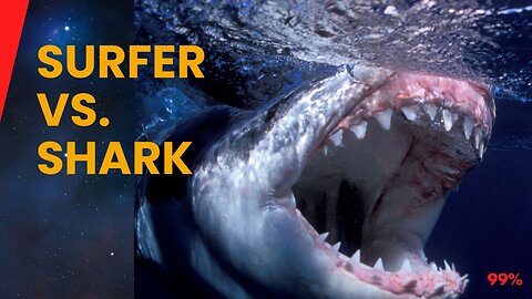 Shark Shock: 18-Foot Great White Drags Surfer Under!