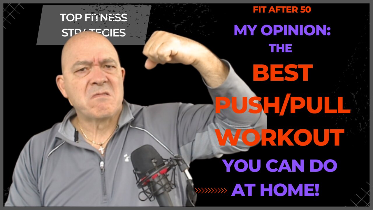 Here's a Convenient Push/Pull Workout