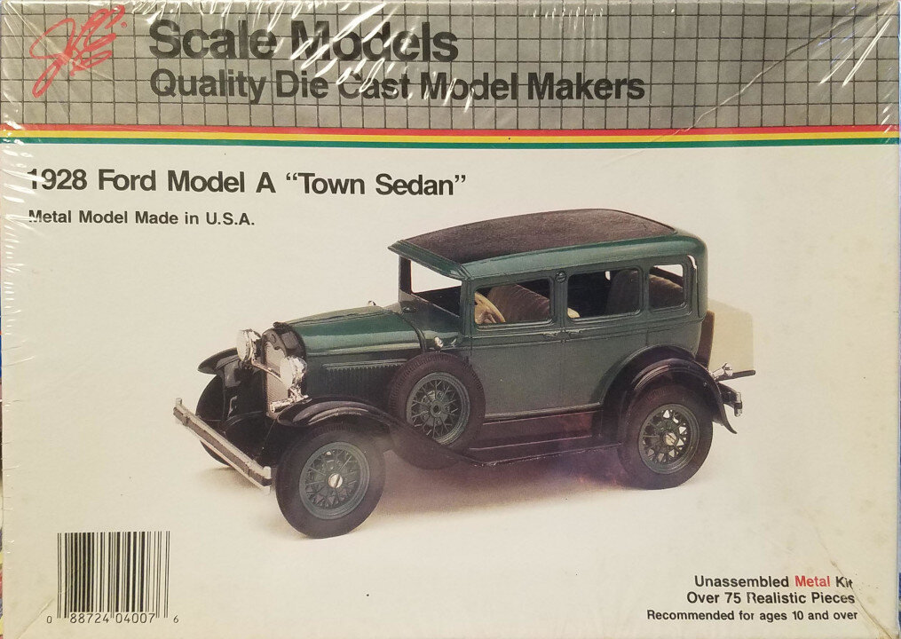 01 1928 Ford Model A - Die Cast Model Part 01