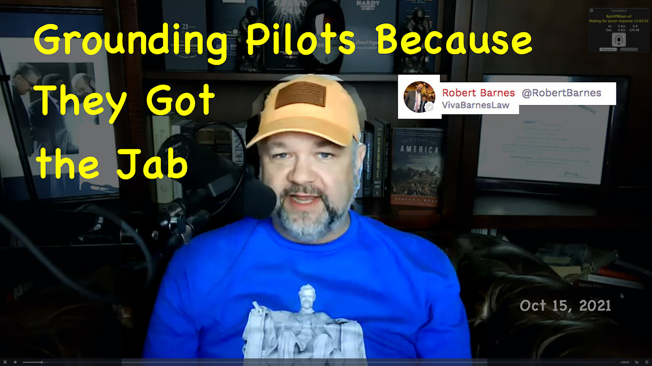 Grounding Pilots Because They Got the Jab