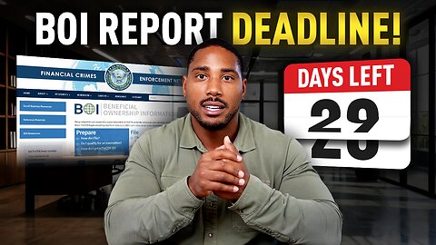 The Deadline to File BOI Reports Is FAST APPROACHING!