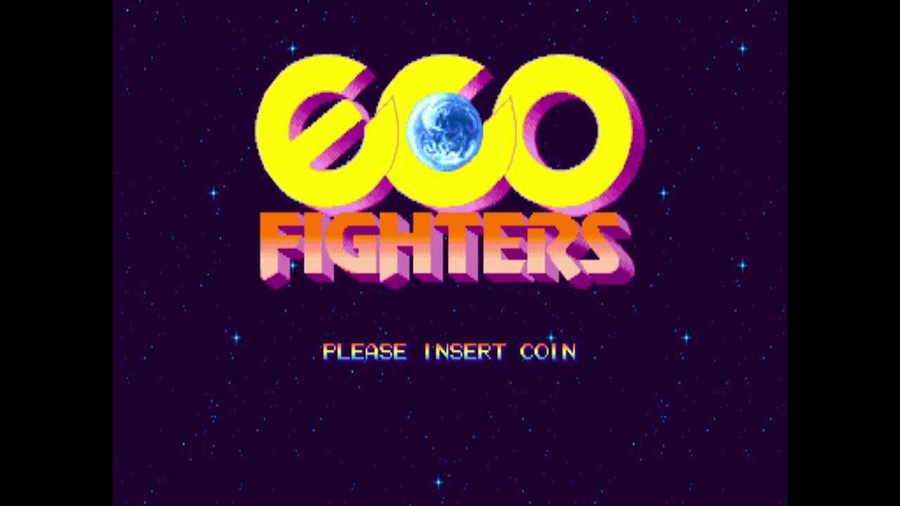 Eco Fighters Arcade Game, Capcom 1993, playthrough