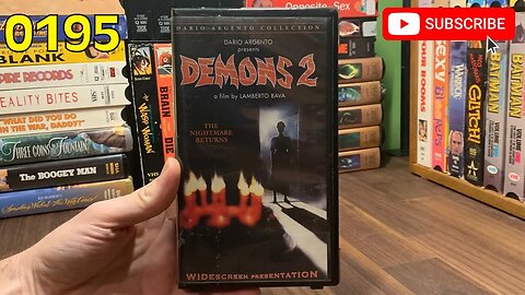 [0195] DEMONS 2 (1986) VHS INSPECT [#demons2 #demons2VHS]