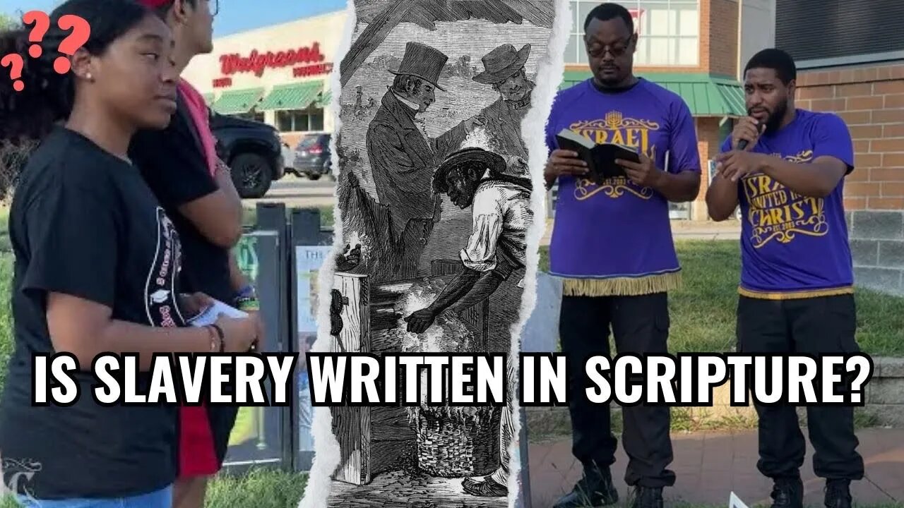 Is Slavery Written in Scripture?